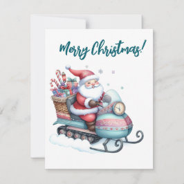 Einfache Fischerei Feiertagskarte