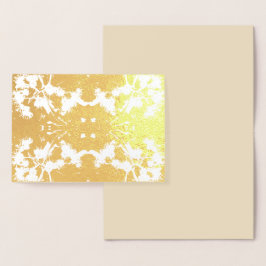 Einfache Foil Cards Folienkarte