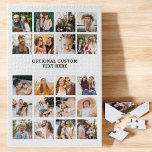 Einfache FotoCollage 20 Personalisiert<br><div class="desc">Dieses Personalisierte Jigsaw Puzzle ist ein einfaches Foto Collage 20 Picture Puzzle, mit dem Sie Ihre Lieblingsstifte zeigen können. Mit Platz für 20 Fotos ist es ein bedeutsames und einzigartiges Geschenk für Liebende oder ein Spaß für sich selbst. Ob Familienurlaub, Geburtstag oder besondere Momente, dieses Puzzle ist darauf ausgerichtet, Freude...</div>