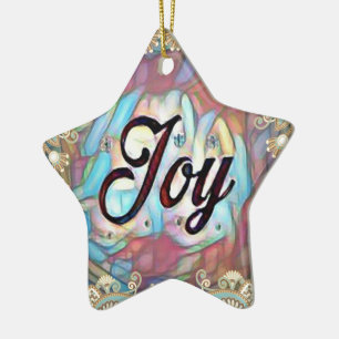Einfache Freude Keramik Ornament