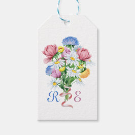Einfache Garten-Frühlingsmargerite Wildblume Minim Geschenkanhänger