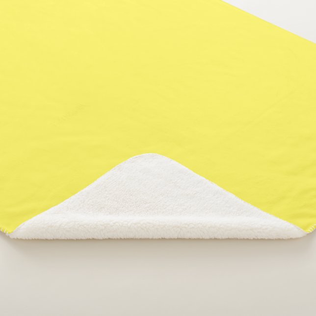 Einfache Gelbfärbung Sherpadecke (3/4)