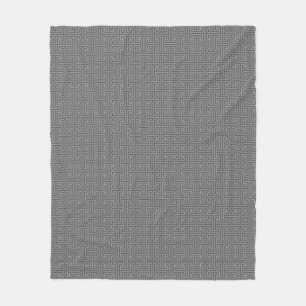 Einfache geometrische Formen Fleecedecke
