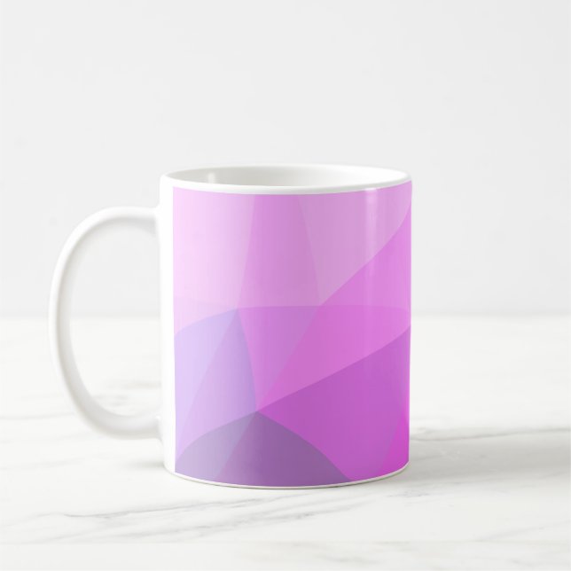 Einfache geometrische Gradient Kaffeetasse (Links)