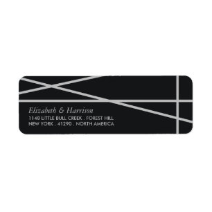 Einfache geometrische Hochzeit