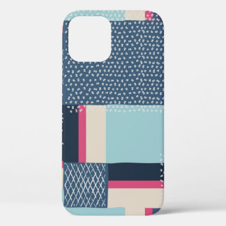 Einfache geometrische Pinselstriche: Farbblock Case-Mate iPhone Hülle