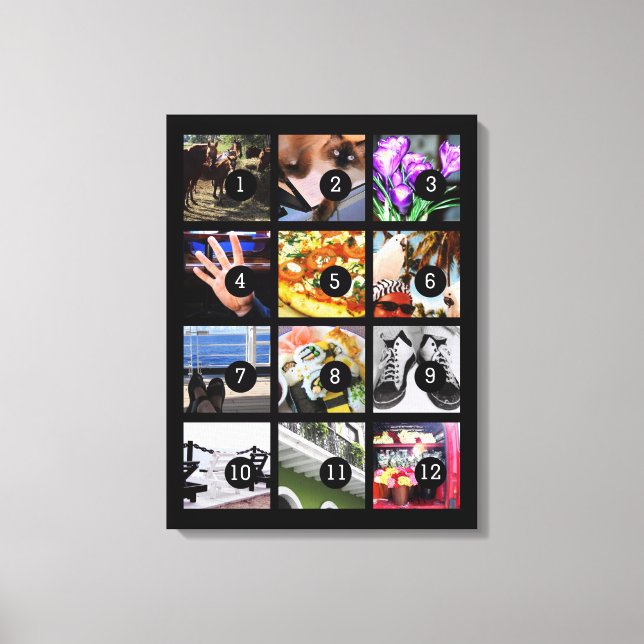 Einfache Gestaltung Ihres eigenen Fotos Kunst mit  Leinwanddruck (Vorderseite)