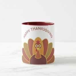 Einfache glückliche kombinierte Tasse der