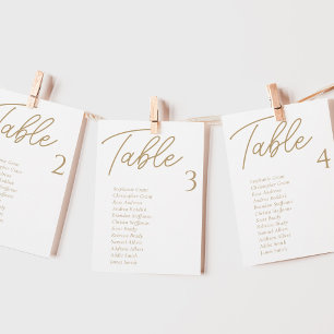 Einfache Gold-Hochzeitskarten Einladung