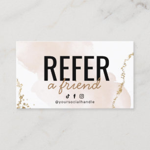 Einfache Gold-Reader-Karte Visitenkarte