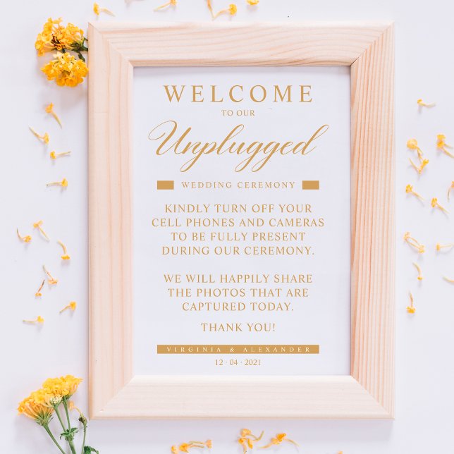 Einfache Goldene Wirkung Minimalistisches, nicht f Poster (Von Creator hochgeladen)