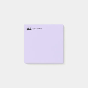 Einfache Golf Fan Personal Stationierung Post-it Klebezettel