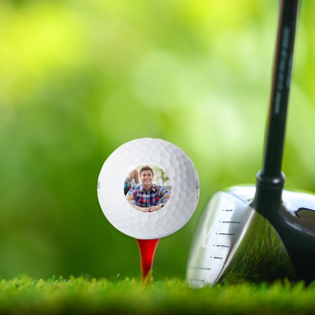 Einfache Golfer-Fotovorlage Golfball (Von Creator hochgeladen)