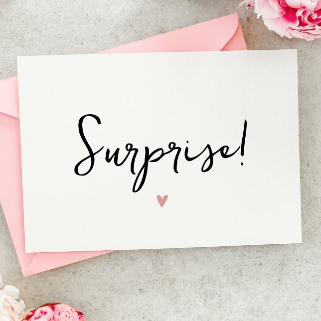 Einfache Grandeltern-Ankündigungskarte Ankündigung (Von Creator hochgeladen)