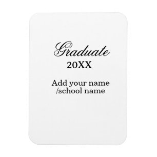 Einfache Gratulation zur minimalen Abschlussklasse Magnet