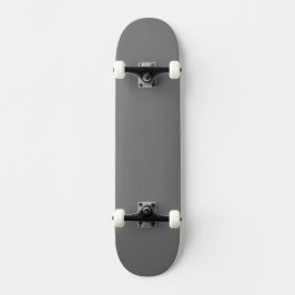 Einfache graue Behörde® Skateboard