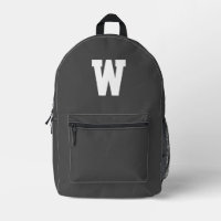 Einfache graue Monogramm