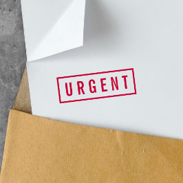 Einfache Grenze Fett roter Strom Permastempel