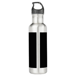 Einfache grüne Aquarellfarbe abstrakt Logo hinzufü Edelstahlflasche
