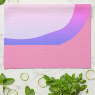 Einfache grüne Aquarellfarbe abstrakt Logo hinzufü Geschirrtuch