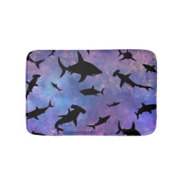 Einfache Haifischkiefer Badematte