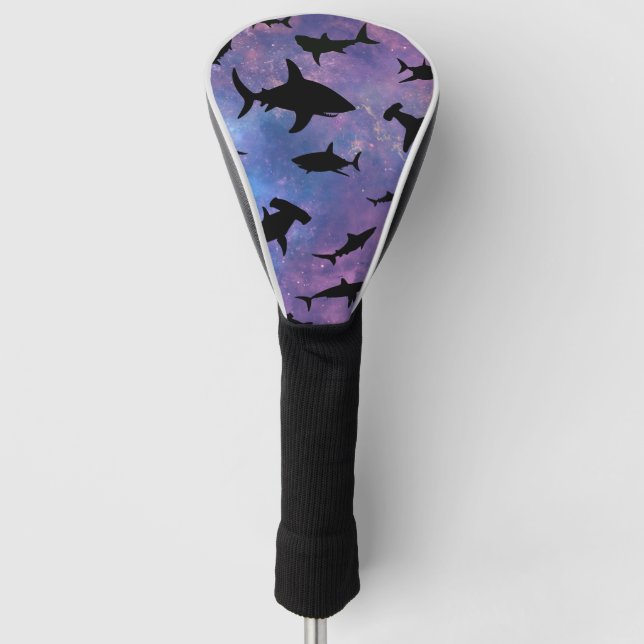 Einfache Haifischkiefer Golf Headcover (Vorderseite)