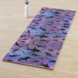 Einfache Haifischkiefer Yogamatte