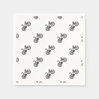 Einfache handgezeichnete Fahrraddoodle
