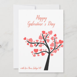 Einfache Happy Galentine's Day Card Feiertagskarte
