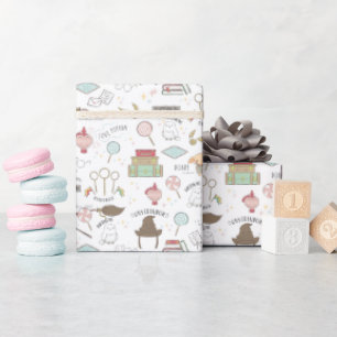 Einfache Harry Potter Baby-Party Geschenkpapier