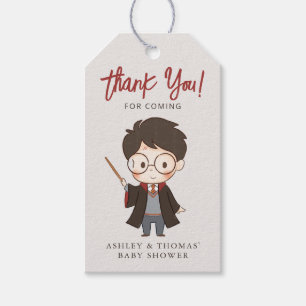 Einfache Harry-Potter-Baby-Shower-Geschenkanhänger Geschenkanhänger