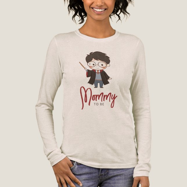 Einfache Harry Potter Kinderdusche Tri-Blend Shirt (Vorderseite)