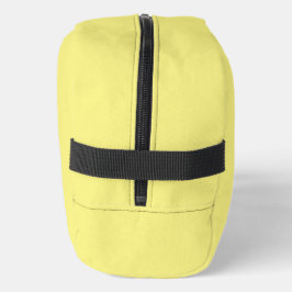 Einfache hellgelbe Behörde® Waschbeutel