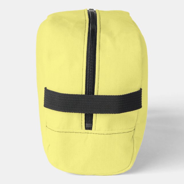 Einfache hellgelbe Behörde® Waschbeutel (Links)