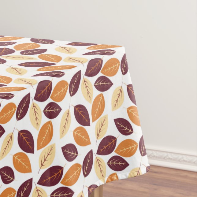 Einfache Herbstleaves Tableclout Tischdecke (Beispiel)