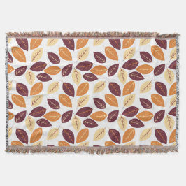 Einfache Herbstleaves-Throw-Blanket Decke