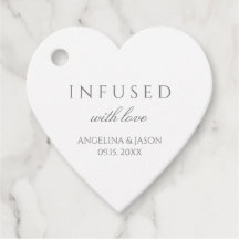 Einfache Herzhochzeit