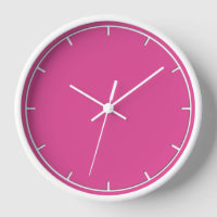 Einfache Himbeere, rosa Wandklemme