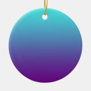 Einfache Hintergrundfarbe Türkis Blau Lila Keramik Ornament