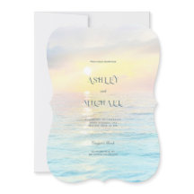 Einfache Hochzeit am Meer