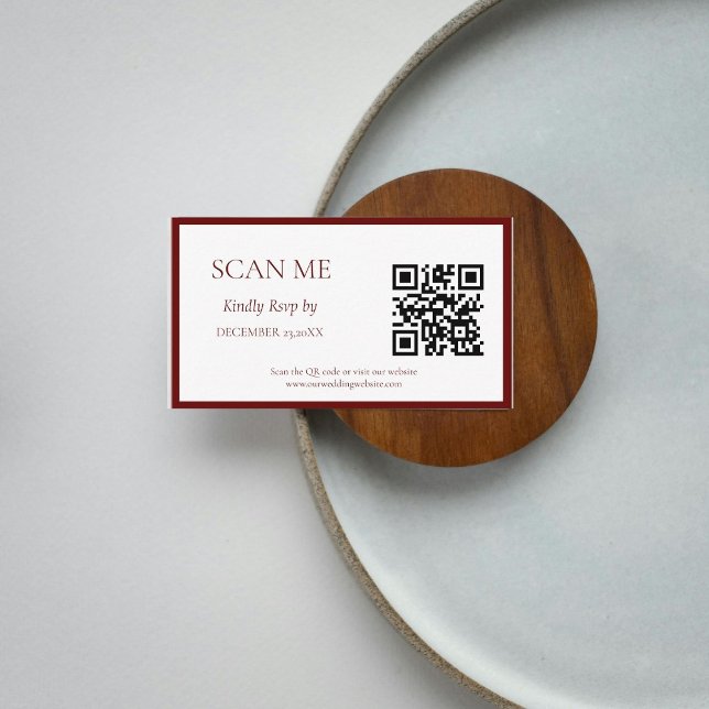 Einfache Hochzeit des Botanischen Wappen Begleitkarte (Von Creator hochgeladen)