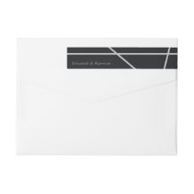 Einfache Hochzeit geometrischer Art