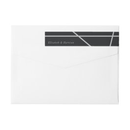 Einfache Hochzeit geometrischer Art