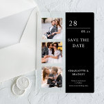 Einfache Hochzeit Speichern Sie das Foto Datum Acryleinladungen<br><div class="desc">Simple Wedding Save The Date Foto Picture Wedding Acrylic Invitations bietet drei Ihrer Lieblings-Fotos mit dem Text "Save the Date" in eleganter,  moderner Schrift-Typografie. Einfach,  modern und elegant für Ihre Hochzeitsfeier. Designed by ©2024 Evco Studio www.zazzle.com/store/evcostudioo</div>