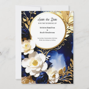 Einfache Hochzeit Speichern Sie die Datumskarte Save The Date