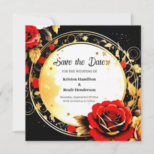 Einfache Hochzeit Speichern Sie die Datumskarte Save The Date