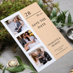 Einfache Hochzeit - Termin merken Foto Bild Save The Date