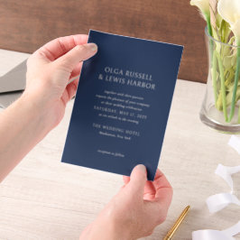 Einfache Hochzeit von Marine und Cream