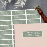 Einfache Hochzeitsgäste wenden sich an 27 Empfänge Aufkleber<br><div class="desc">Diese leicht anpassbaren Gästebuchlabels sind perfekt für Ihre moderne,  minimalistische Hochzeitsarbeit geeignet. Diese Aufkleber können für Dankeschön-Notizen,  rett-the-date,  Einladungen und vieles mehr verwendet werden. Auf jedem der 27 Labels kann ein anderer Name und eine andere Adresse in einem in Olivgrau gehaltenen zeitgenössischen Hintergrund gedruckt werden</div>