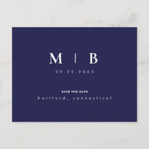 Einfache Hochzeitsnacht Monografie speichern das D Postkarte